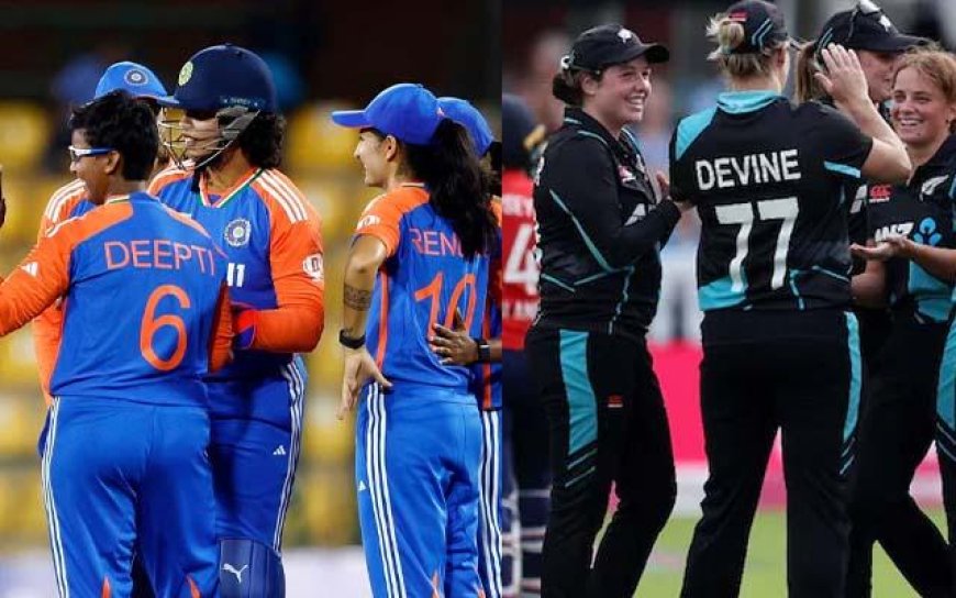 India vs New Zealand Highlights Women's T20 World Cup 2024