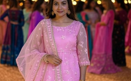 Designer Organza Suit Sets for Women: Style Meets Comfort