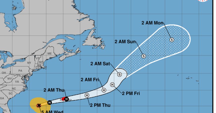 Hurricanes Imelda, Humberto likely to bring dangerous conditions to East Coast