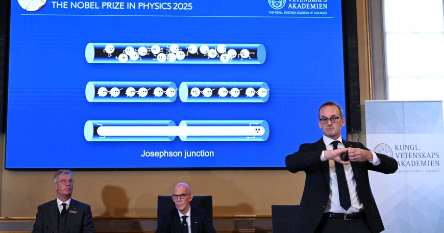Nobel in Physics goes to 3 scientists for work on quantum technology
