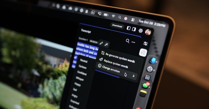 Exclusive: Adobe’s Corrective AI Can Change the Emotions of a Voice-Over