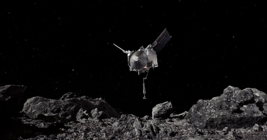 "Space gum" discovered in asteroid Bennu samples, NASA reveals