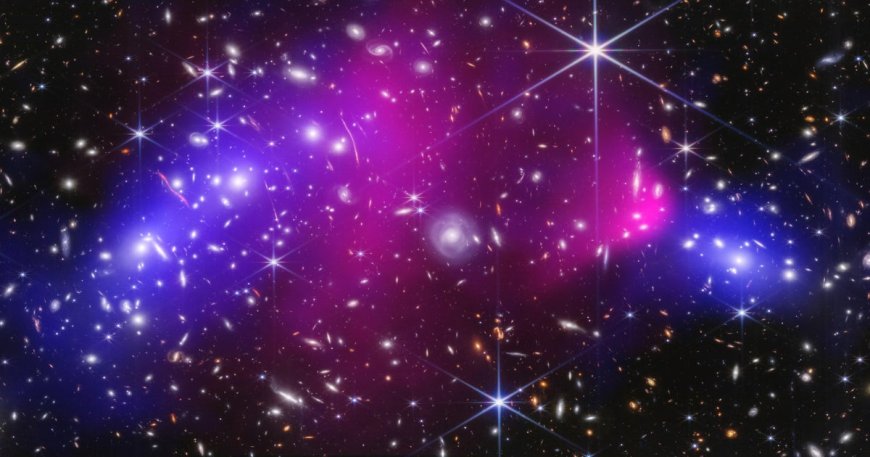 Mysterious dark matter seen in new map of distant galaxies