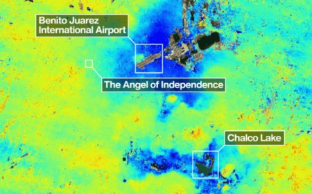 Mexico City Is Sinking. A Powerful NASA Satellite Just Revealed How Fast