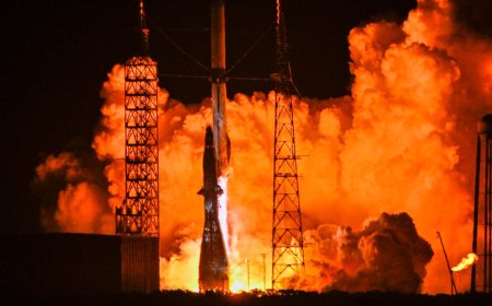 Blue Origin Rocket Explodes in Fiery Setback